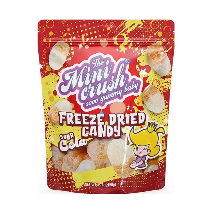Gummies in bottiglia di levigatura acida.