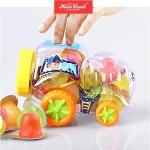 Sapore misto frutta Mini Mini auto Jelly Jar creativo